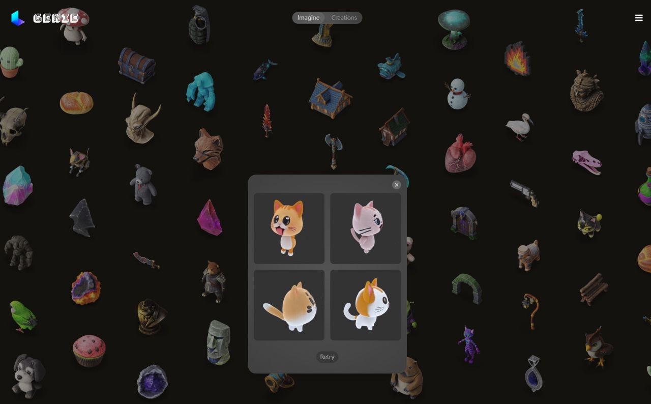 划时代的生成技术Luma AI，不仅能文字生成3D 物件，还能透过手机APP 将照片与影片转成3D 场景！